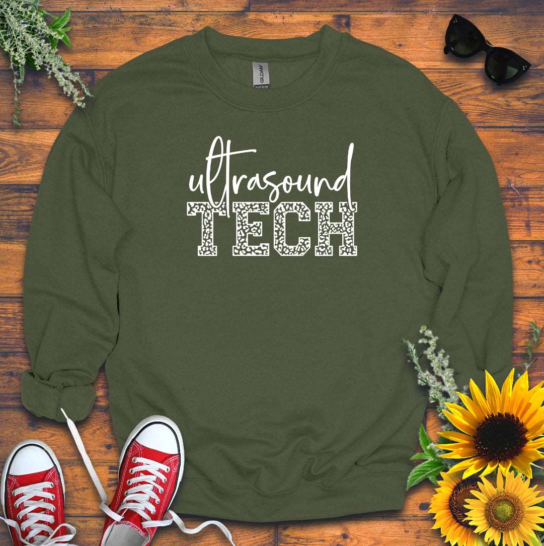 "Leopard Ultrasound Tech" Sweatshirt