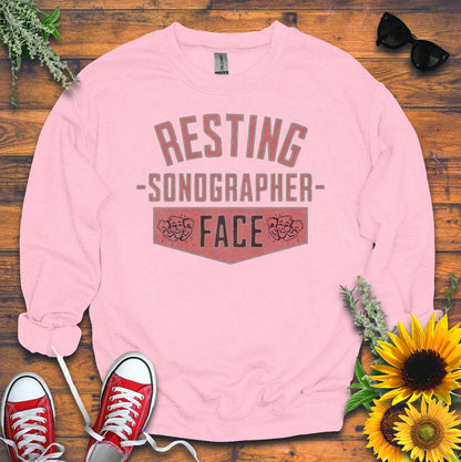 "Resting Sonographer Face" Sweatshirt