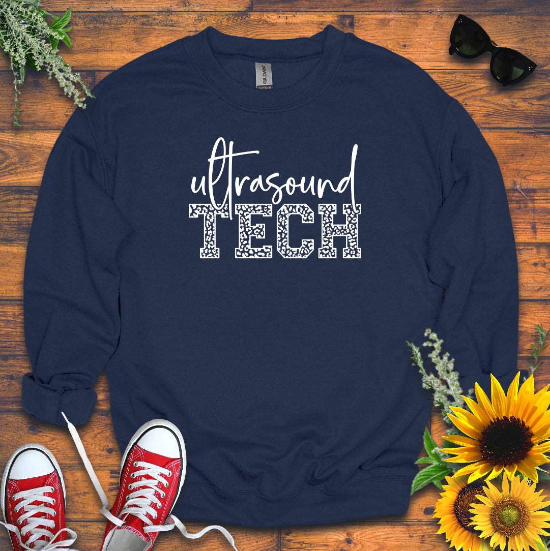 "Leopard Ultrasound Tech" Sweatshirt