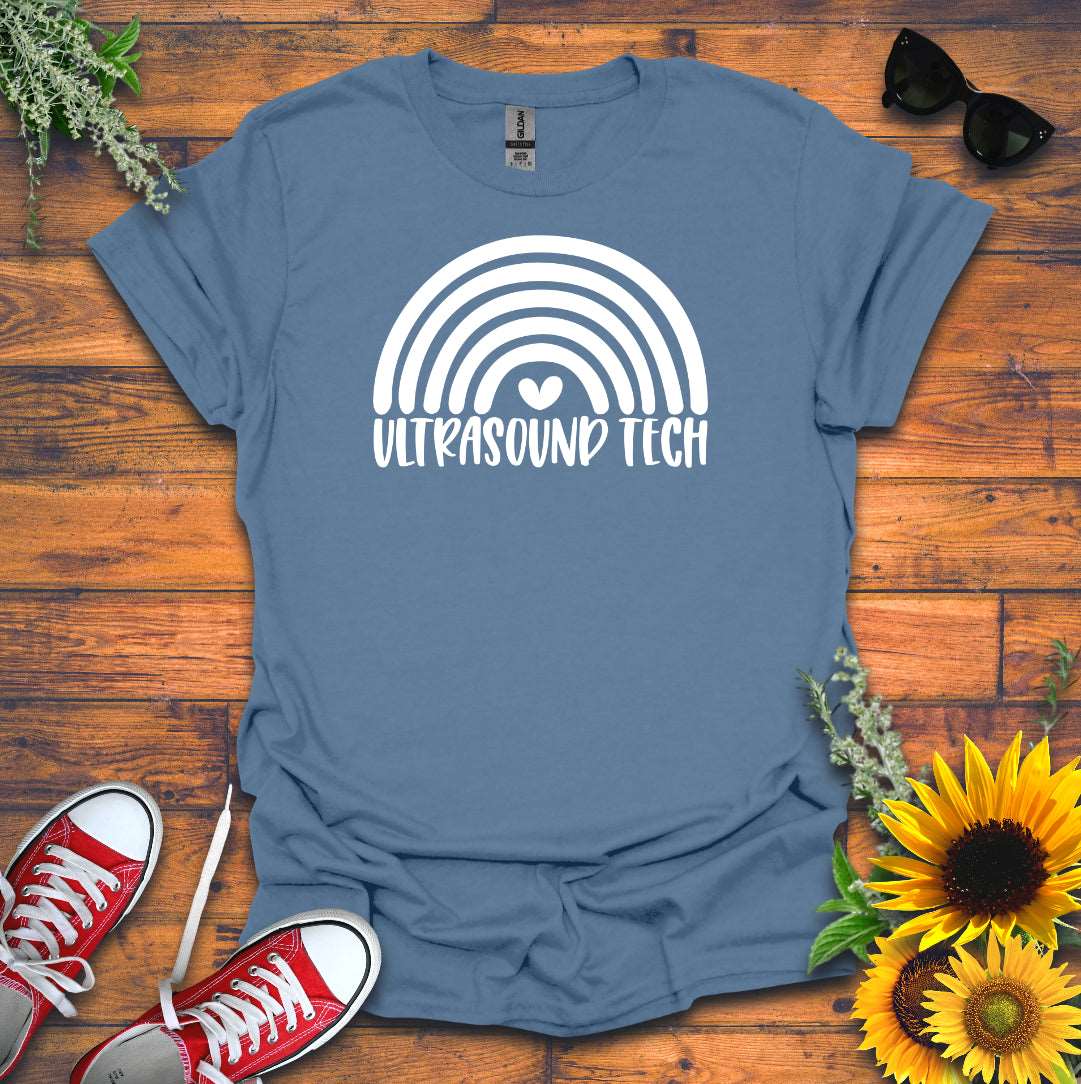 "Ultrasound Tech Rainbow🌈" T-Shirt