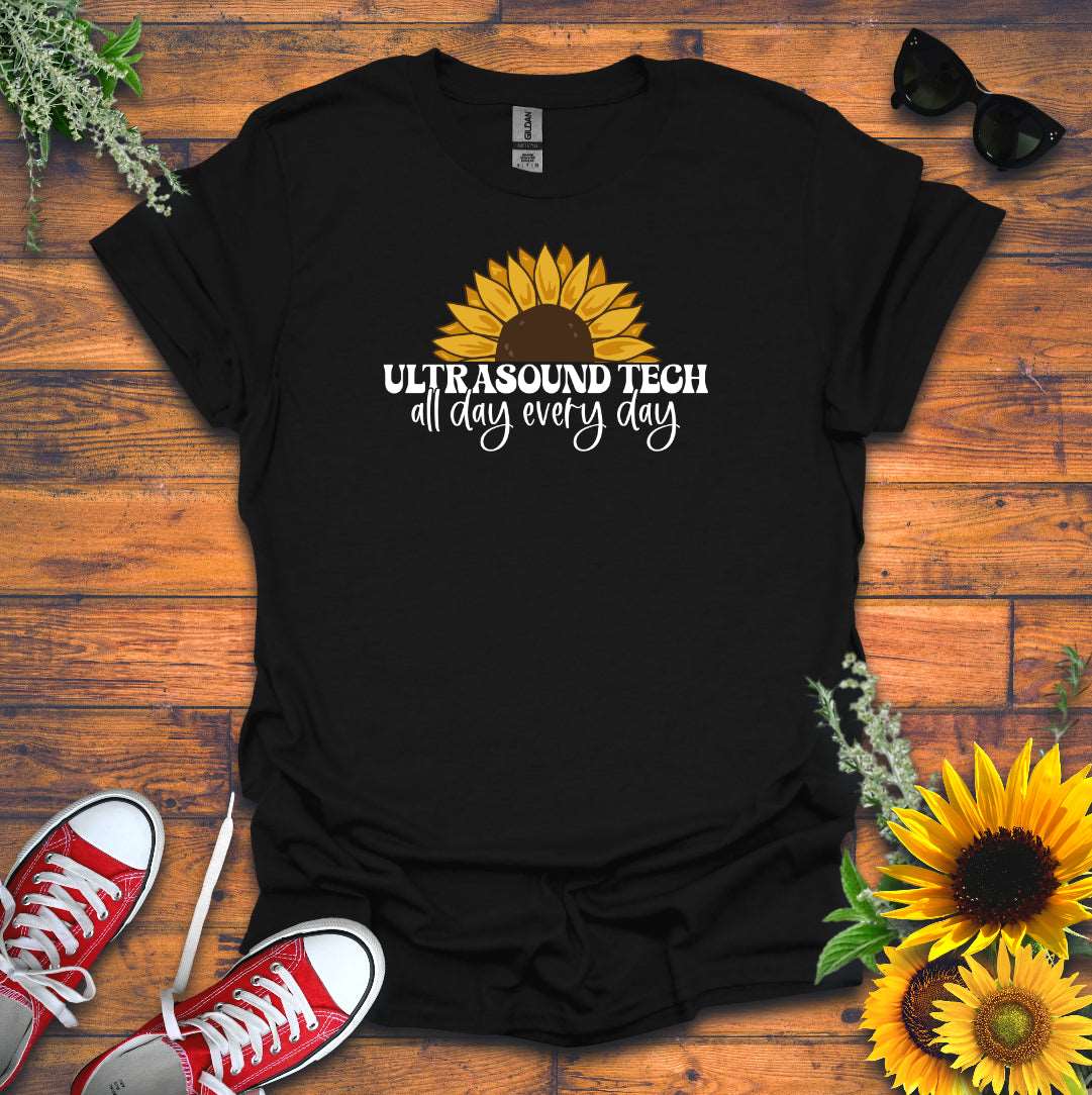 "Sunflower Ultrasound Tech" T-shirt