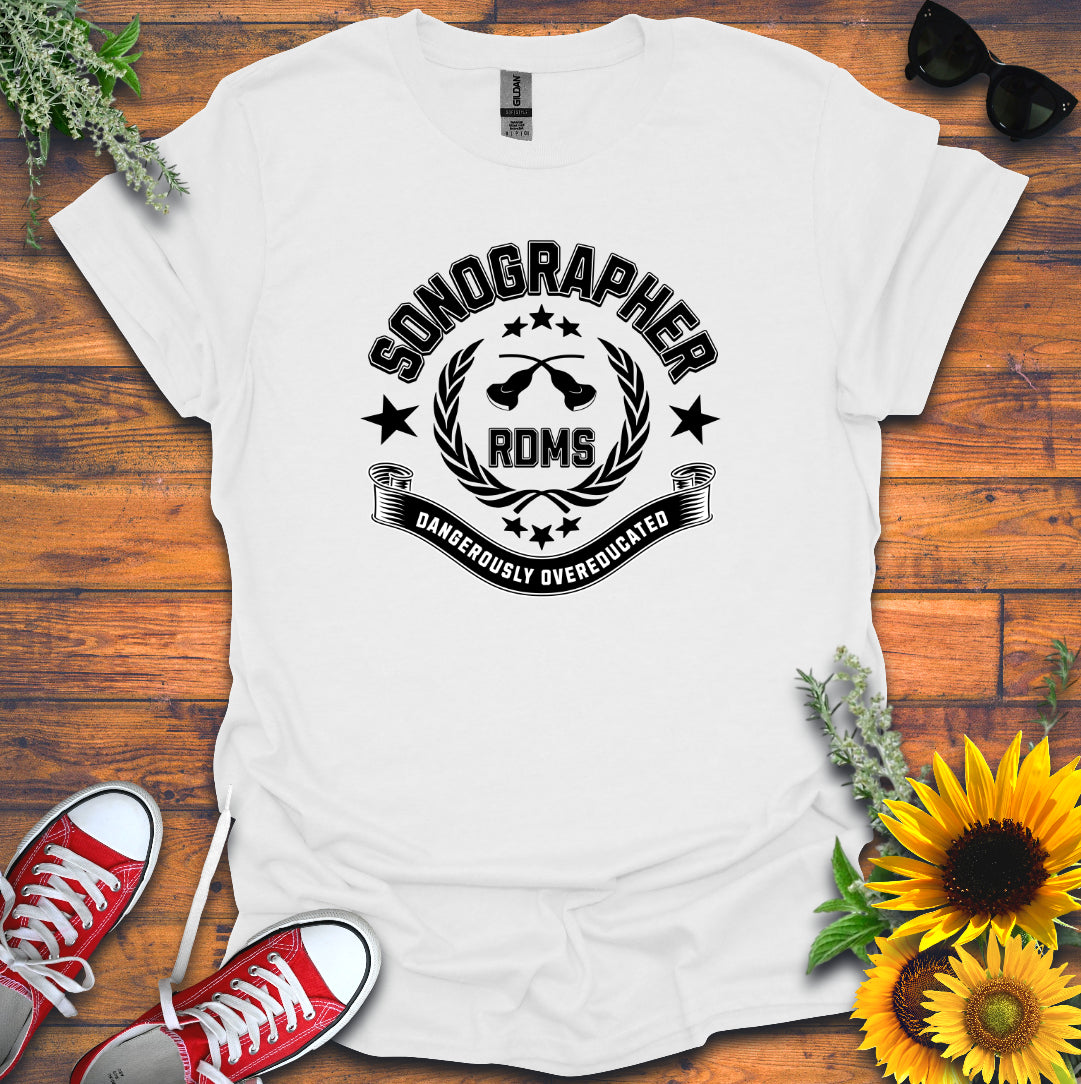 "Dangerously Overeducated" T-Shirt