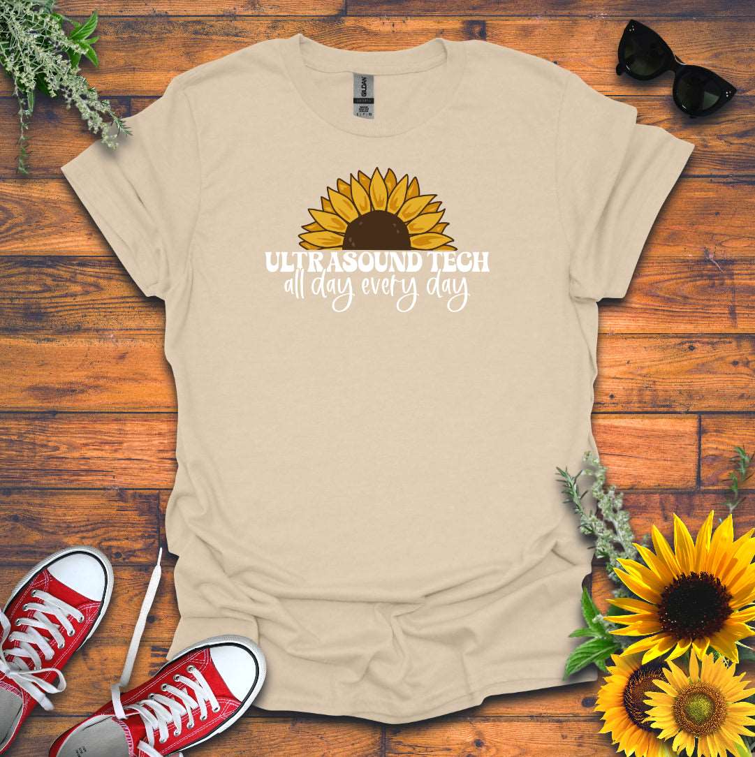 "Sunflower Ultrasound Tech" T-shirt