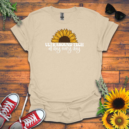 "Sunflower Ultrasound Tech" T-shirt