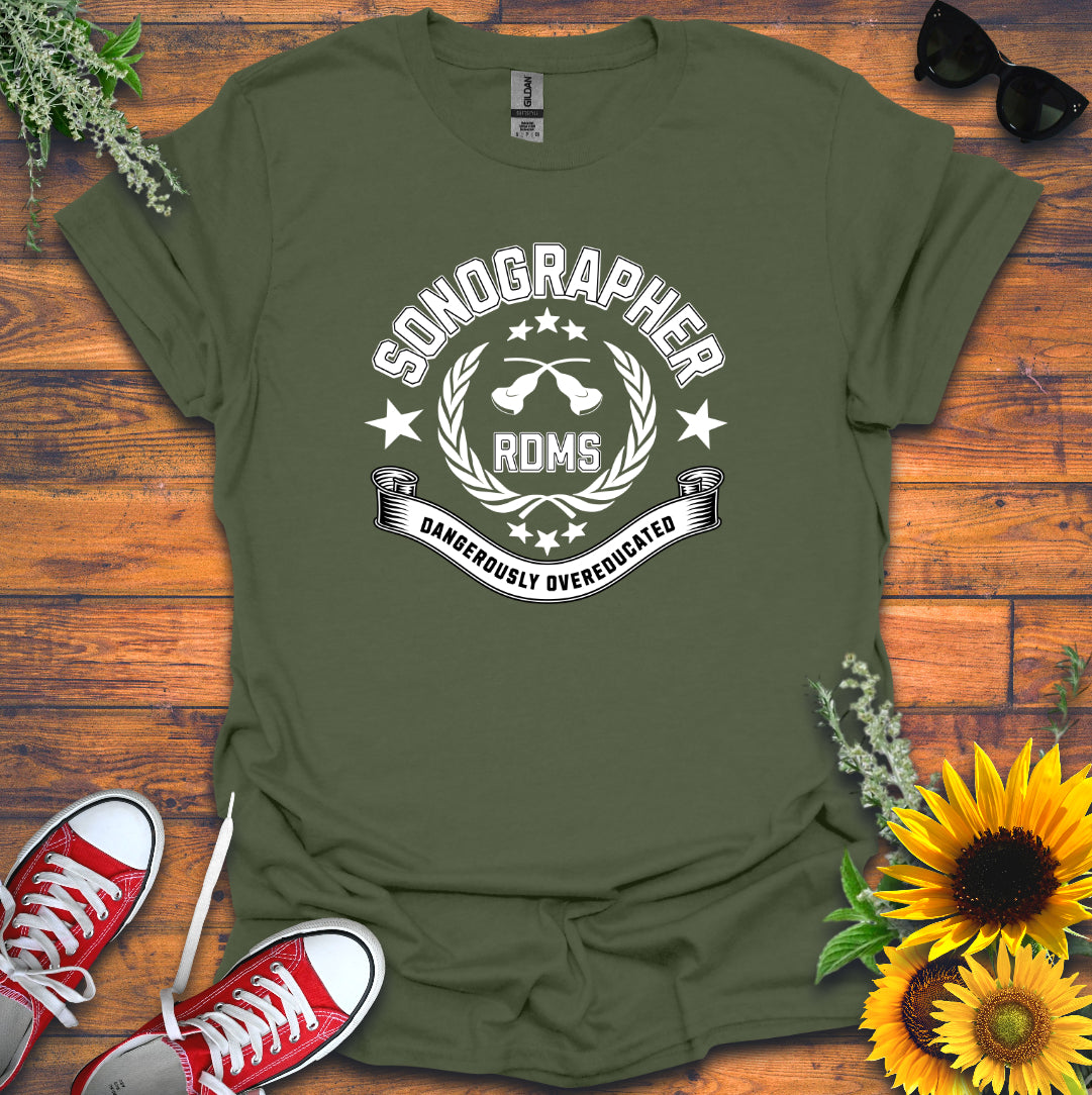 "Dangerously Overeducated" T-Shirt