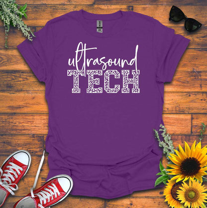 "Leopard Ultrasound Tech" T-shirt