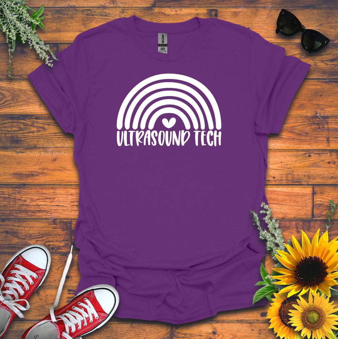 "Ultrasound Tech Rainbow🌈" T-Shirt