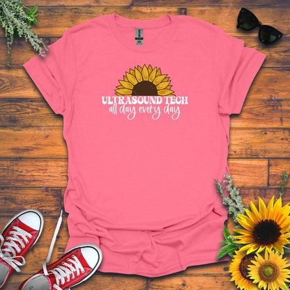 "Sunflower Ultrasound Tech" T-shirt