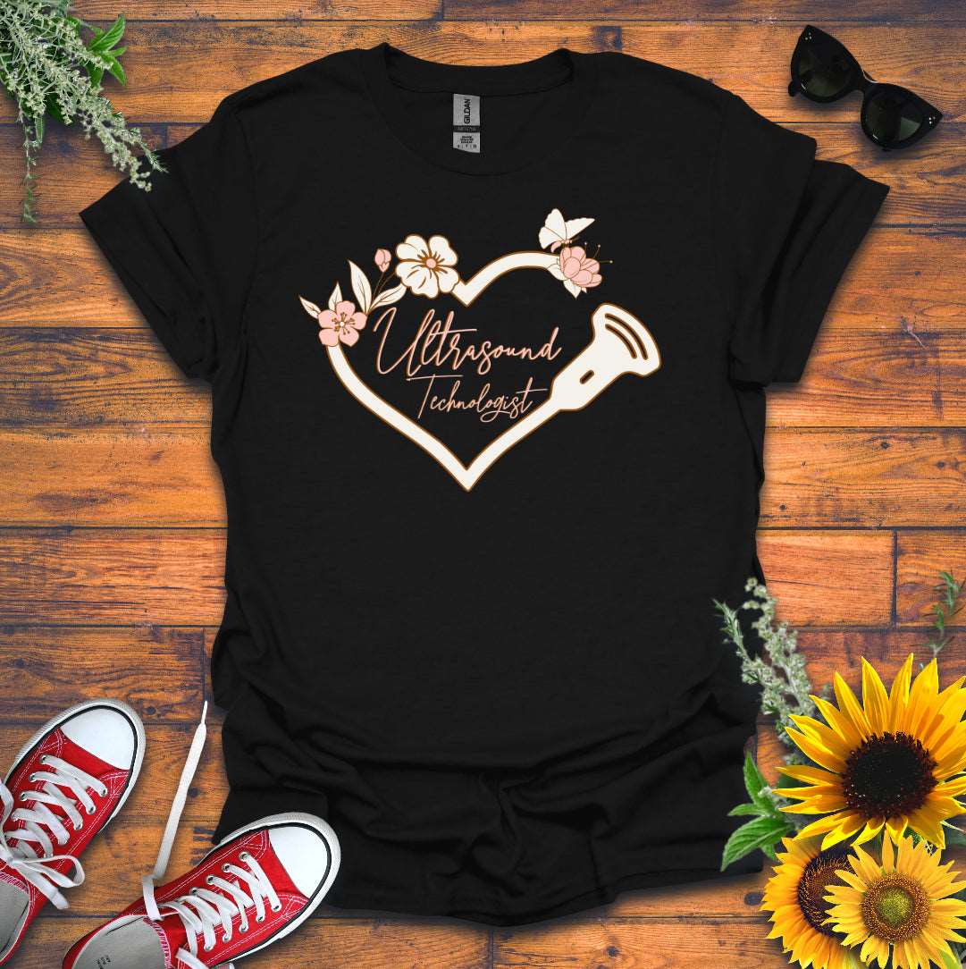 "Butterfly Ultrasound Tech" T-shirt