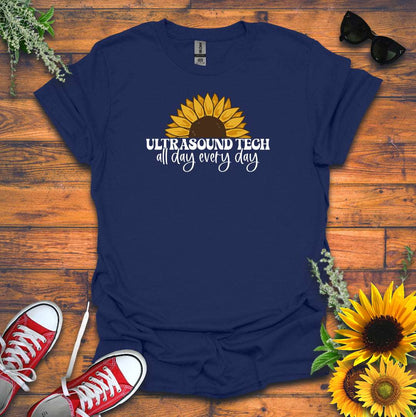 "Sunflower Ultrasound Tech" T-shirt