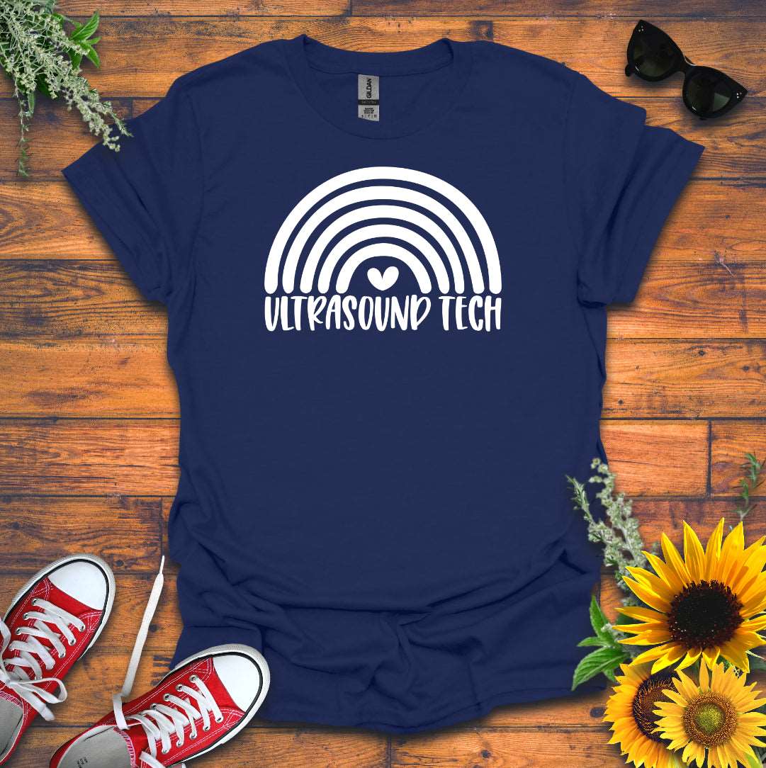 "Ultrasound Tech Rainbow🌈" T-Shirt