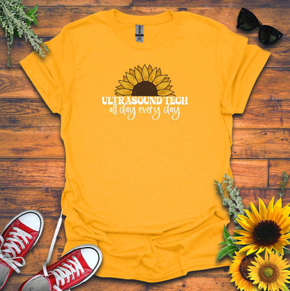 "Sunflower Ultrasound Tech" T-shirt