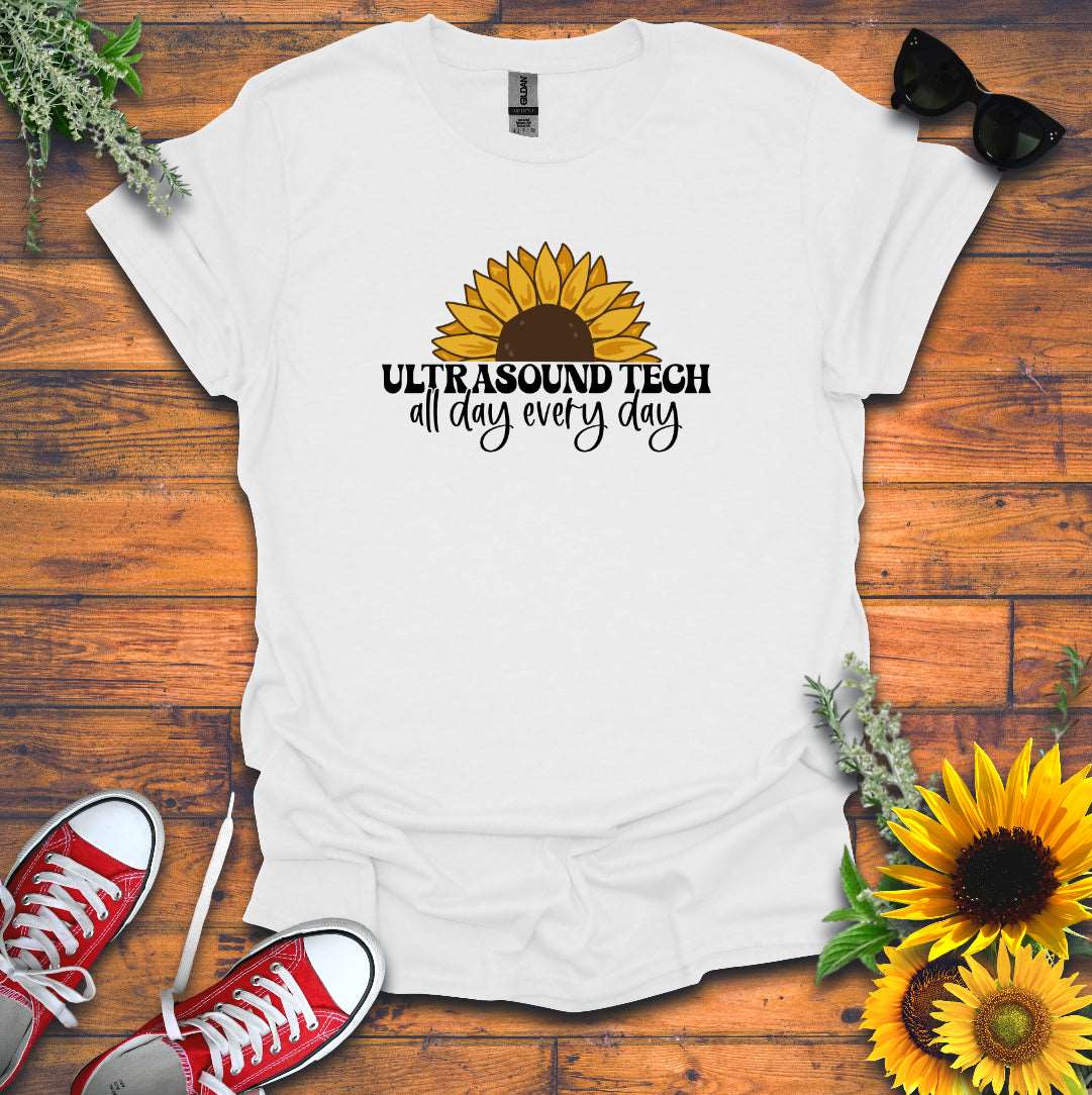 "Sunflower Ultrasound Tech" T-shirt