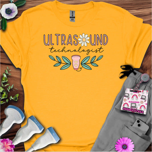"Daisy Ultrasound Technologist" T-shirt