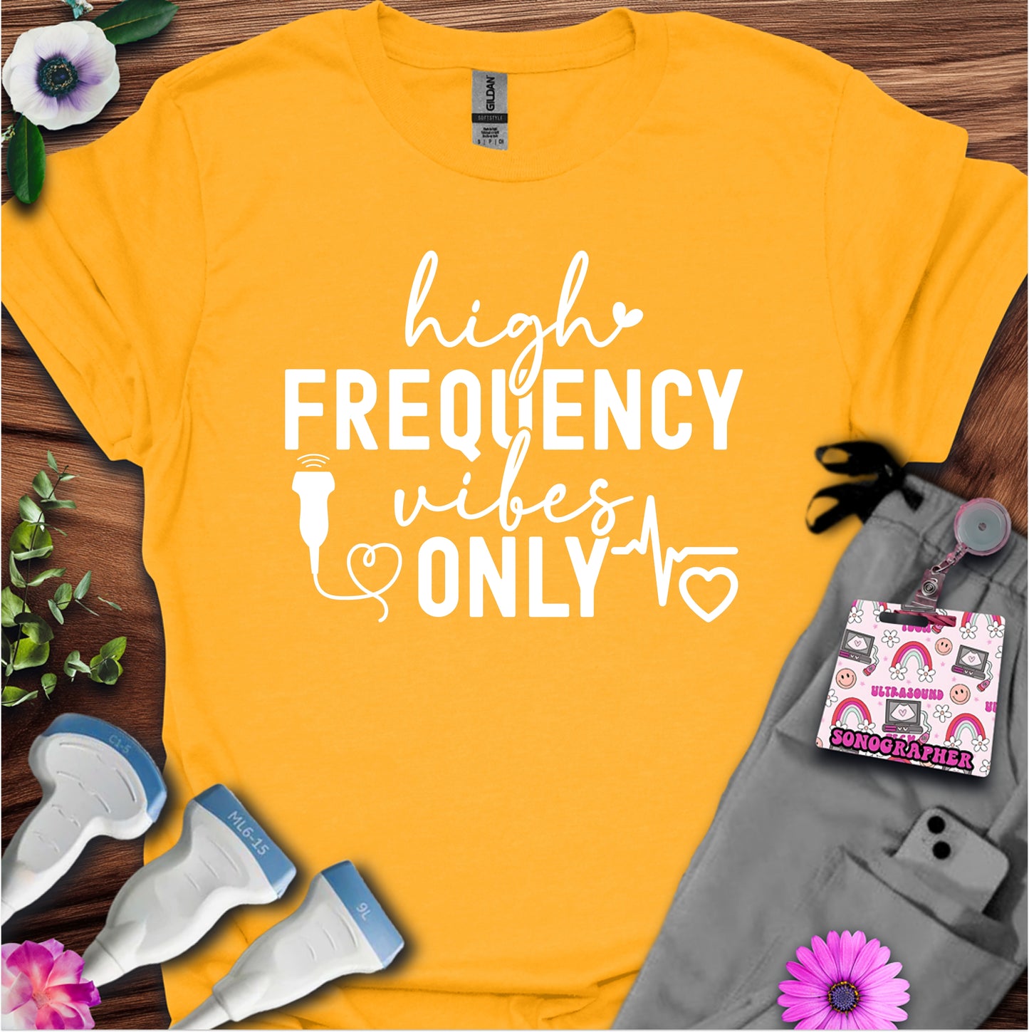 "High Frequency Vibes" T-shirt