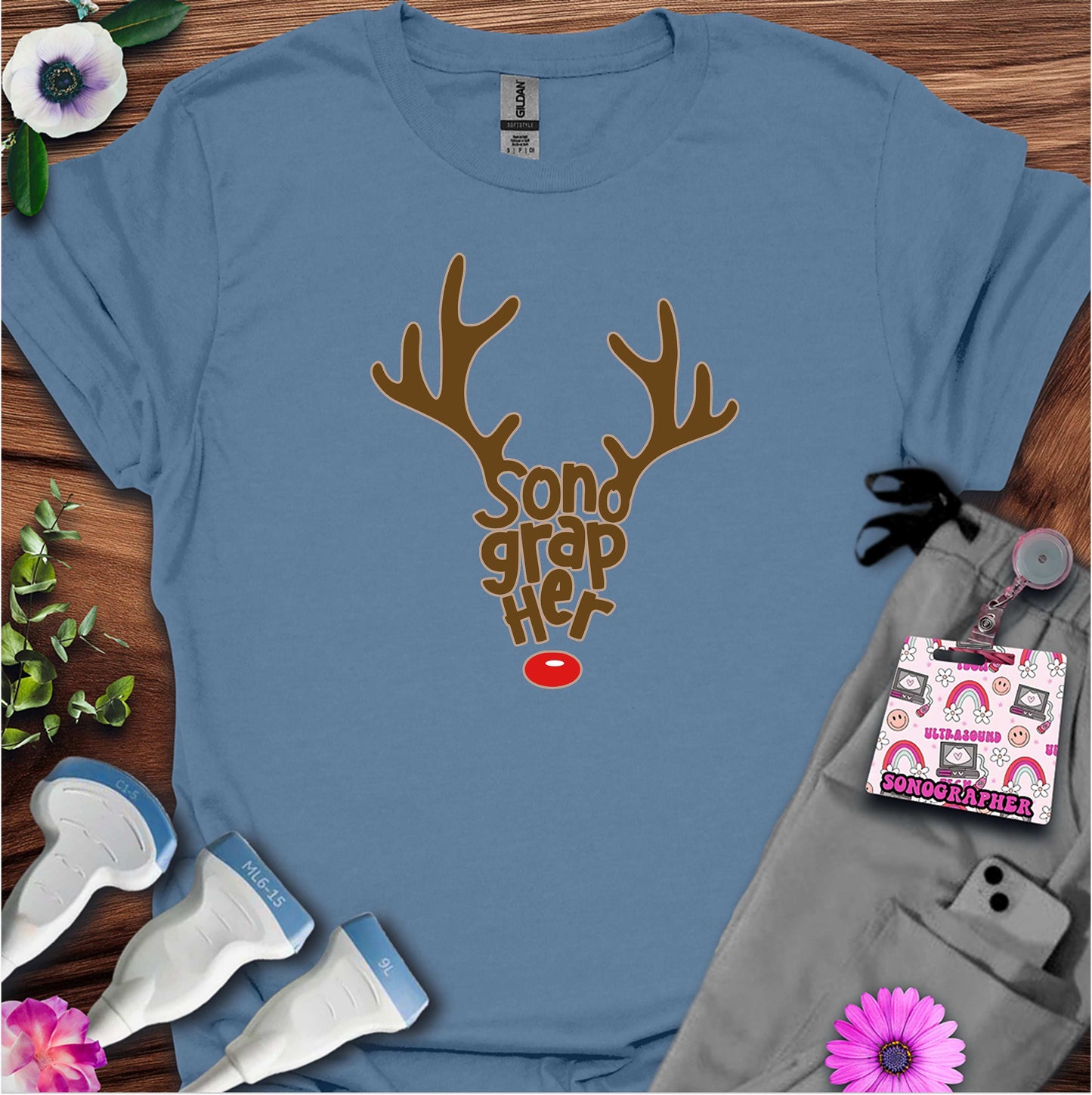 "Reindeer Sonographer" T-shirt