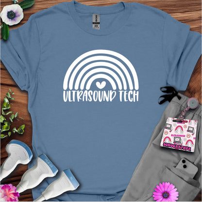 "Ultrasound Tech Rainbow🌈" T-Shirt