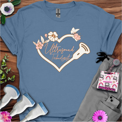 "Butterfly Ultrasound Tech" T-shirt