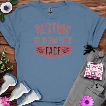 "Resting Sonographer Face" T-Shirt