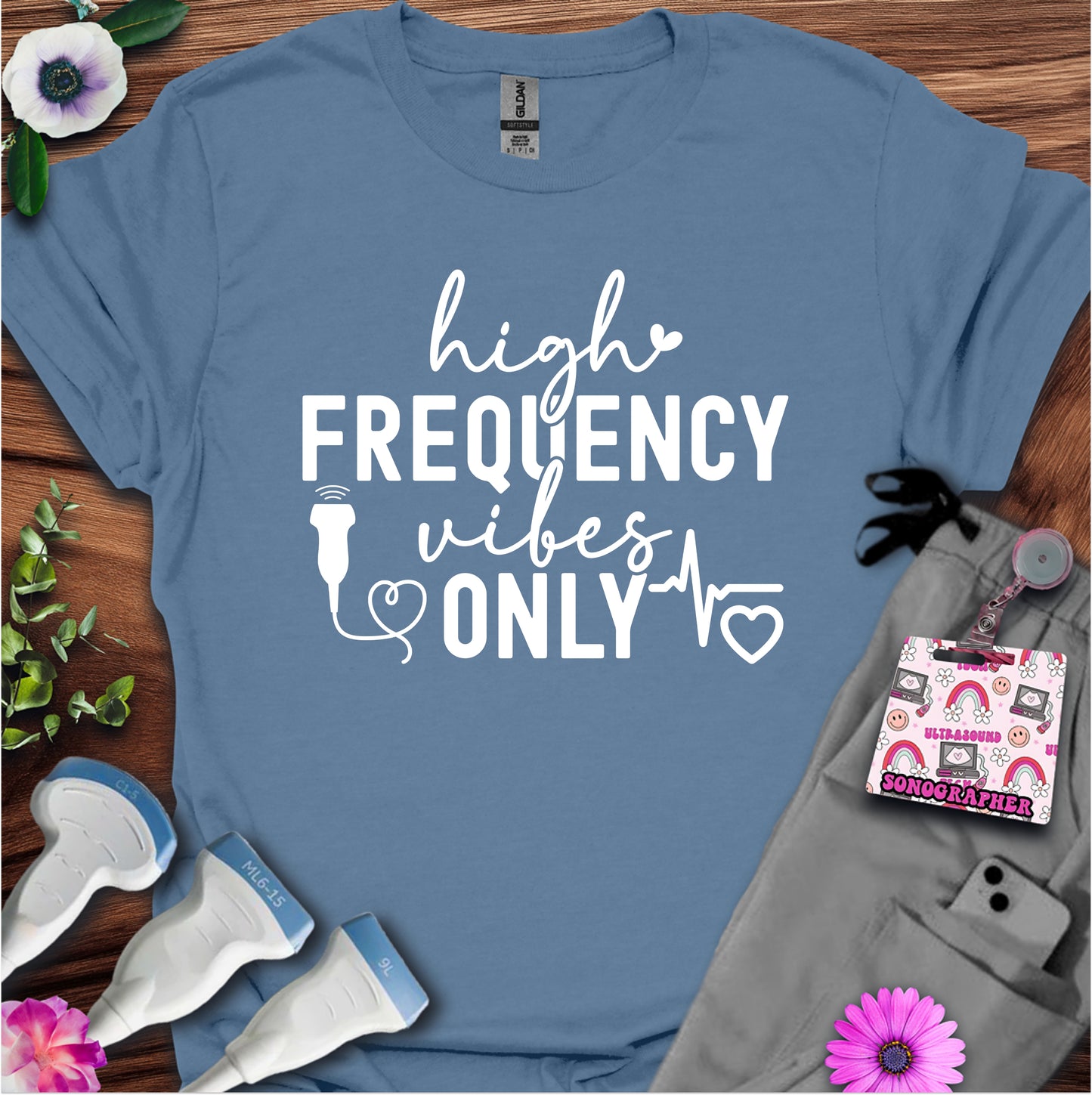 "High Frequency Vibes" T-shirt