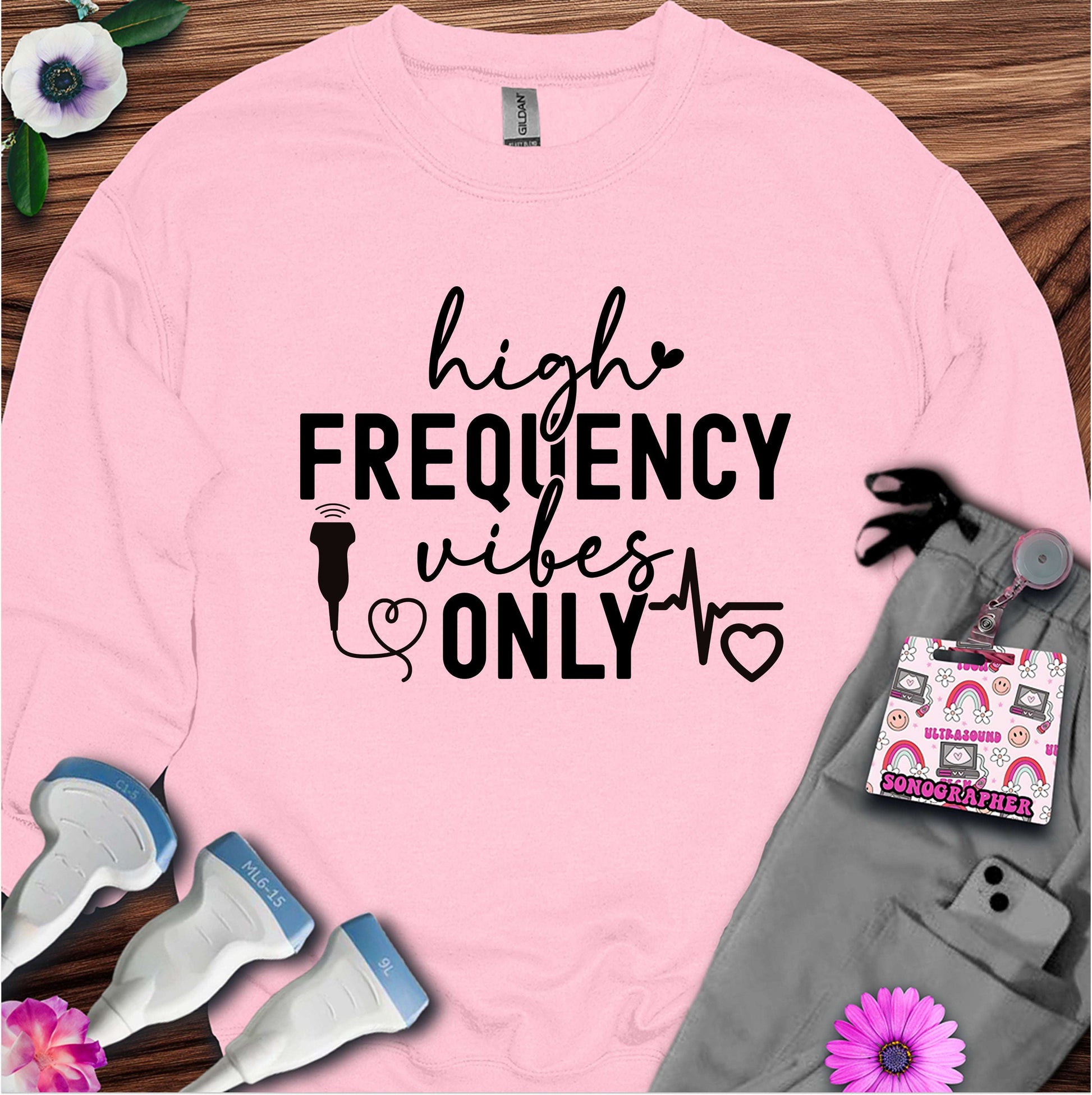 "High frequency Vibes" Sweatshirt