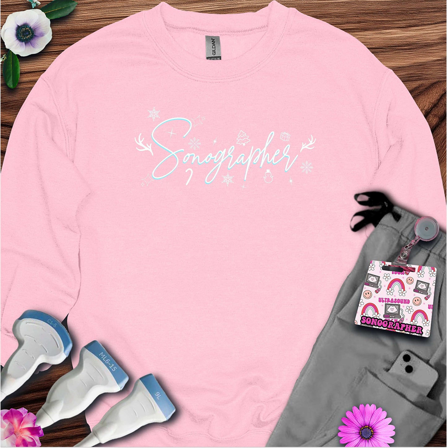 "Holiday Sonographer" Sweatshirt