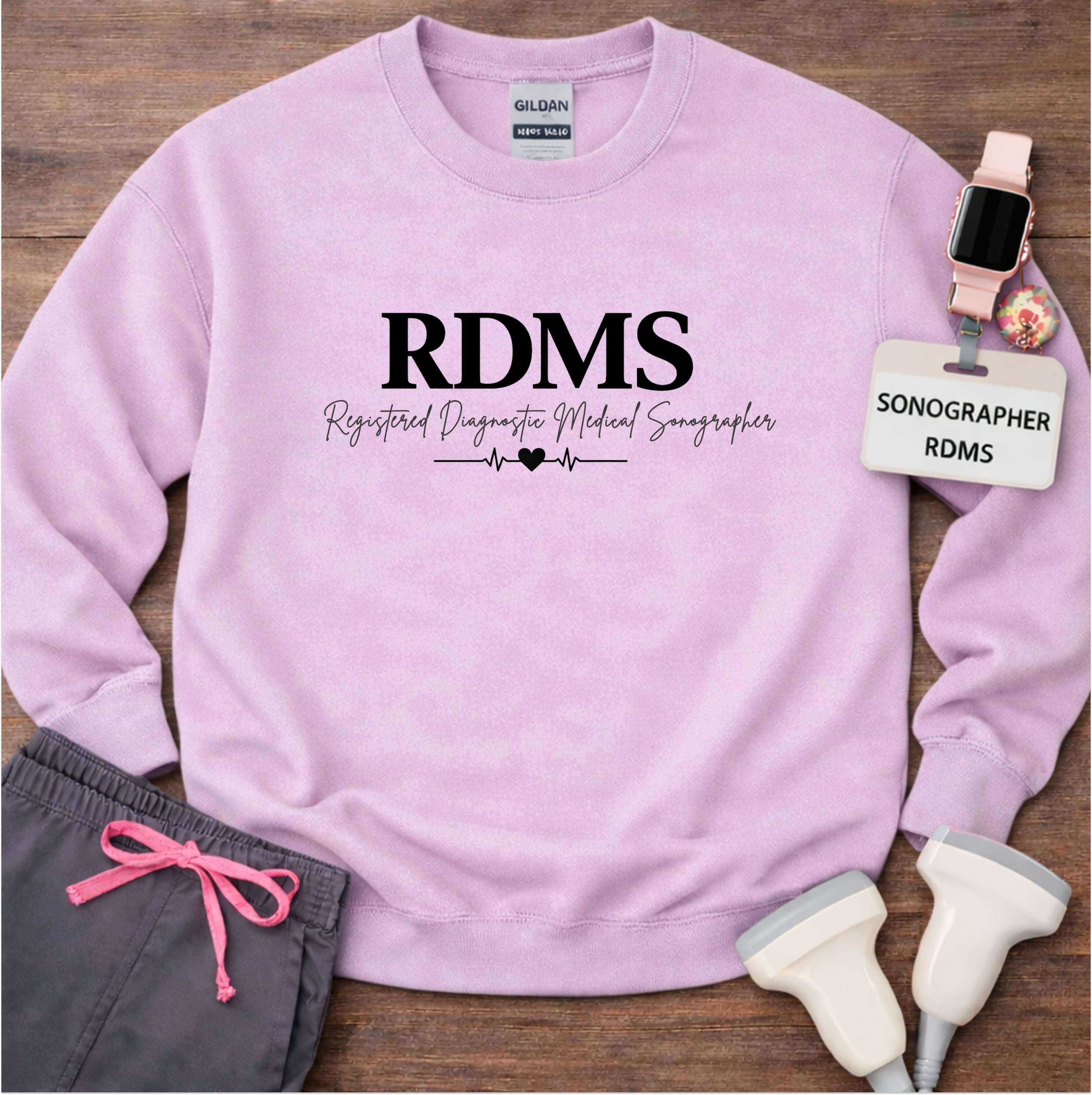 RDMS Heartbeat Sweatshirt