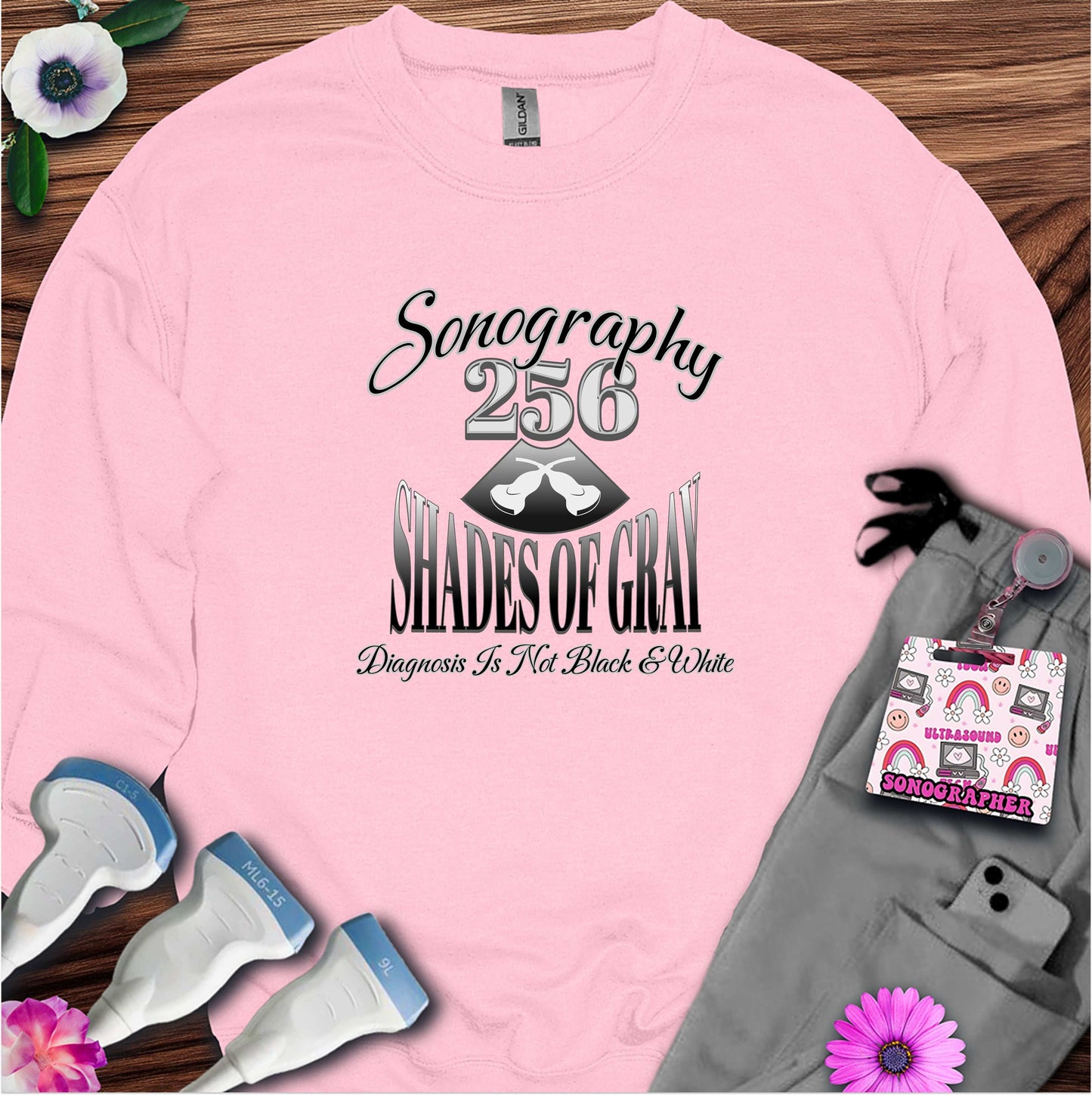 "256 Shades of Gray" Sweatshirt