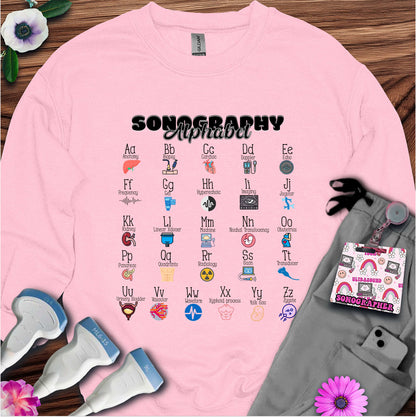 "Sonography Alphabet" Sweatshirt