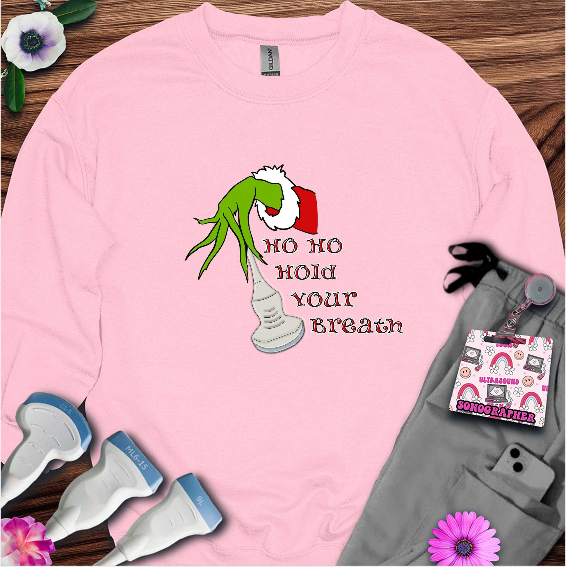 "Ho Ho Hold Your Breath" Sweatshirt