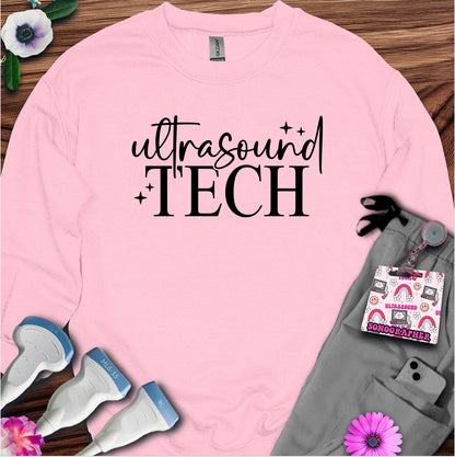 "Ultrasound Tech Sparkle" Sweatshirt
