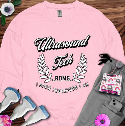 "I Scan Therefore I Am" Sweatshirt