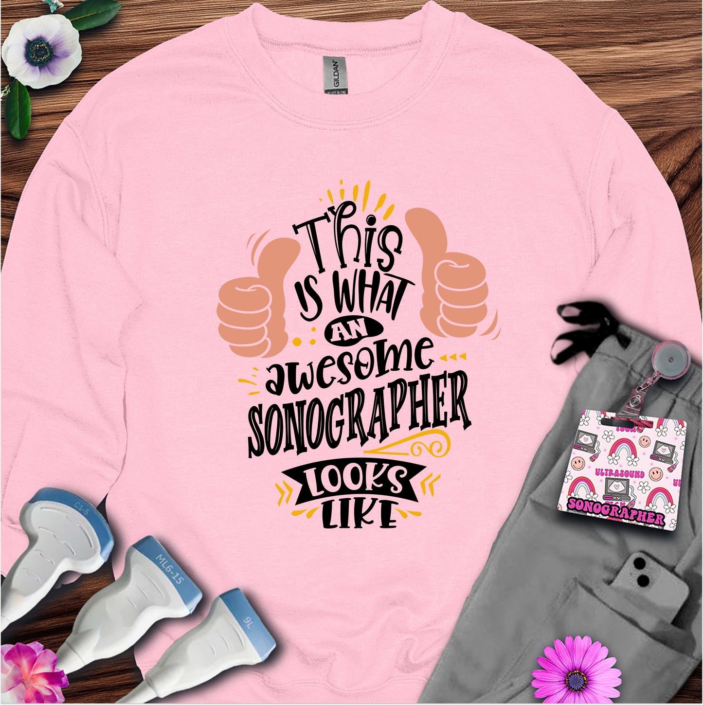 "Awesome Sonographer" Sweatshirt