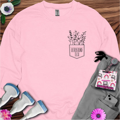 "Ultrasound Tech Pocket" Sweatshirt