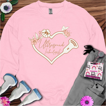 "Butterfly Ultrasound Technologist" Sweatshirt