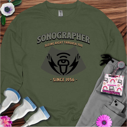 "Seeing Right Through You" Sweatshirt