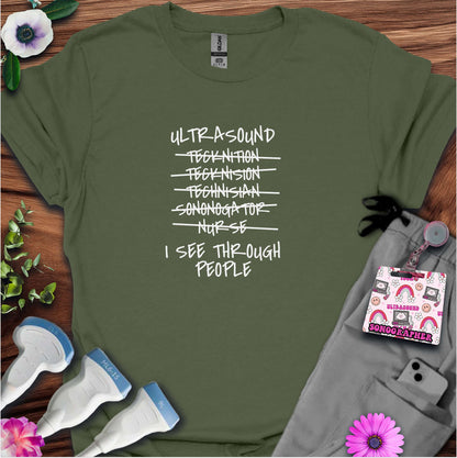 "Ultrasound Tecknitian" T-Shirt
