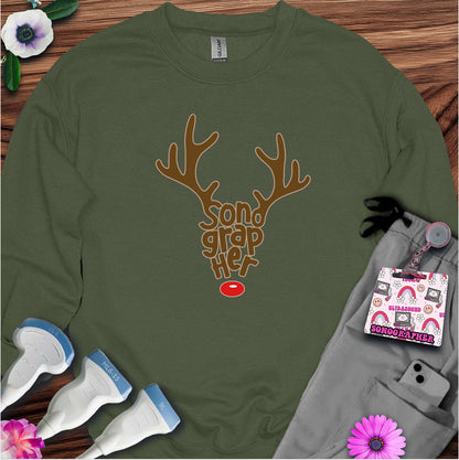 "Reindeer Sonographer" Sweatshirt