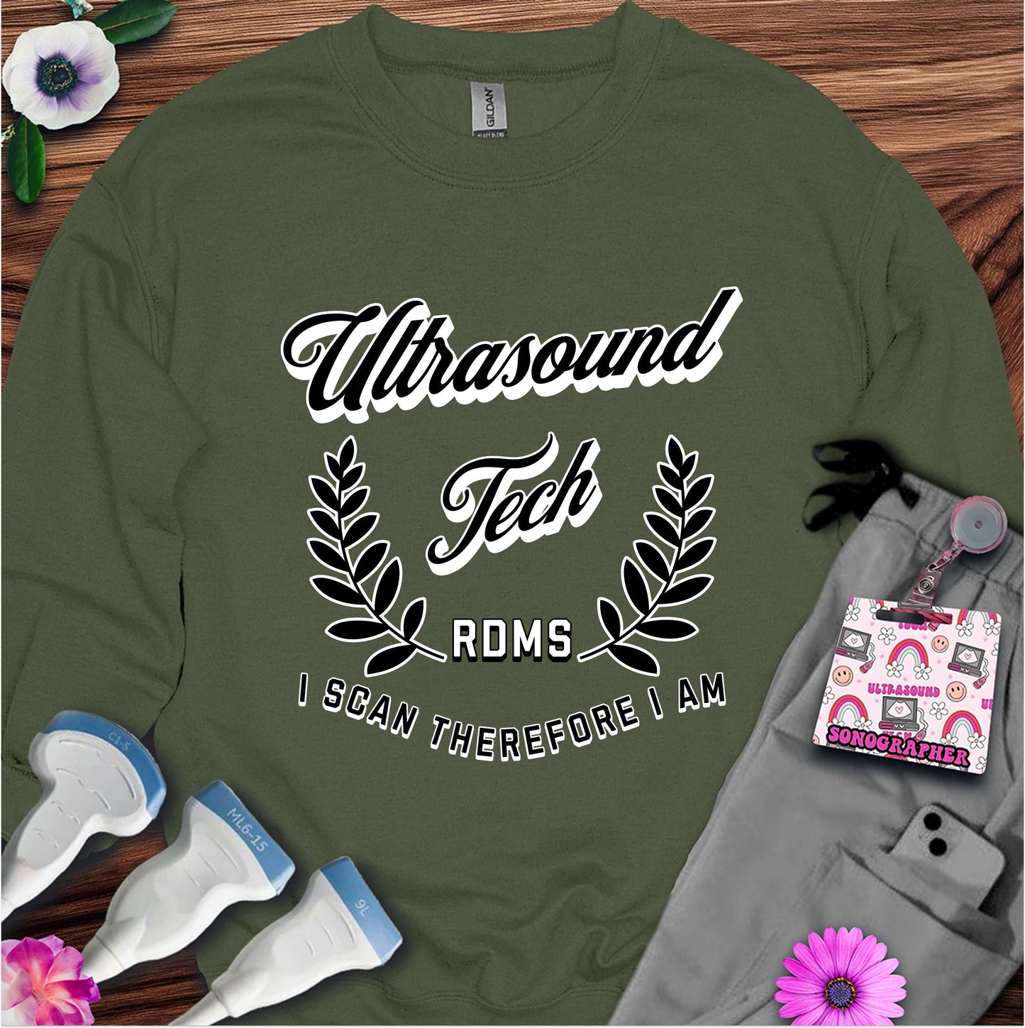 "I Scan Therefore I Am" Sweatshirt