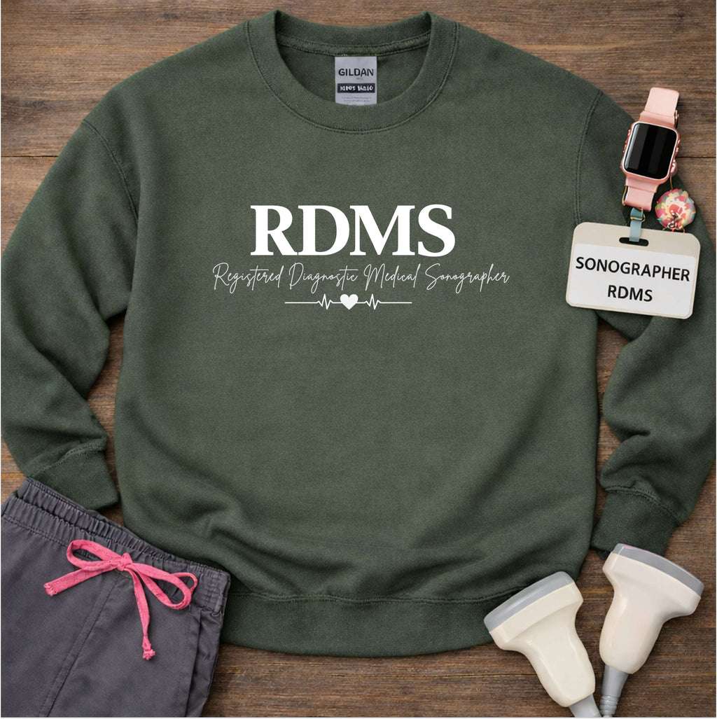 RDMS Heartbeat Sweatshirt