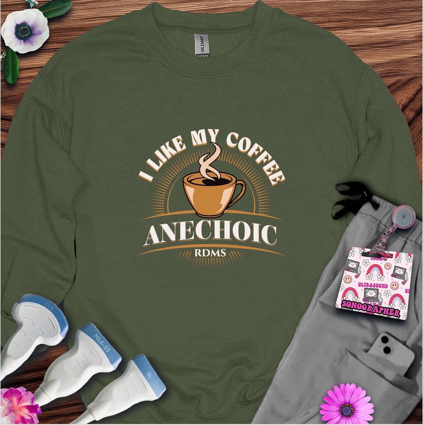 "I Like My Coffee Anechoic" Sweatshirt