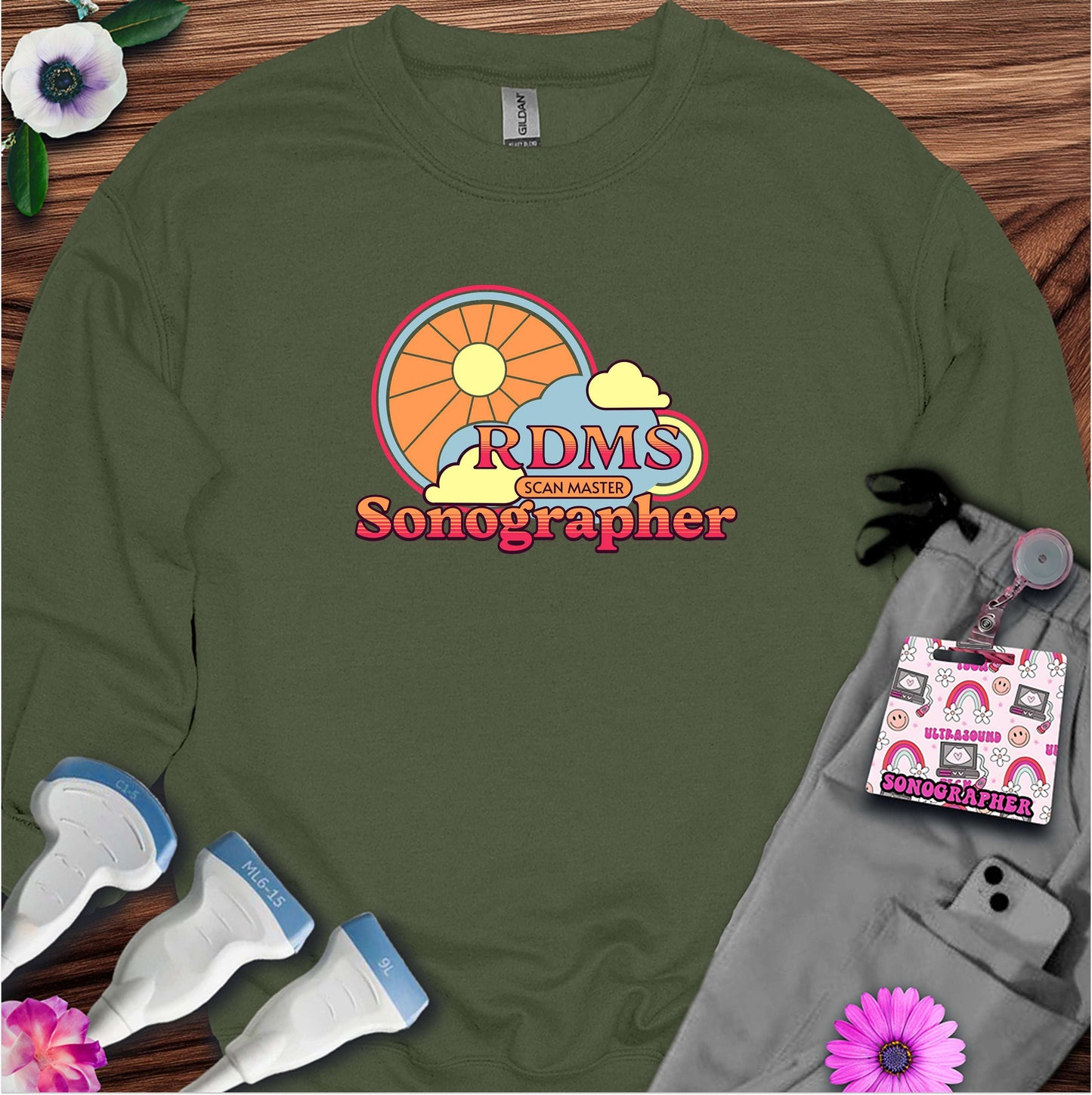 "Retro Sonographer" Sweatshirt