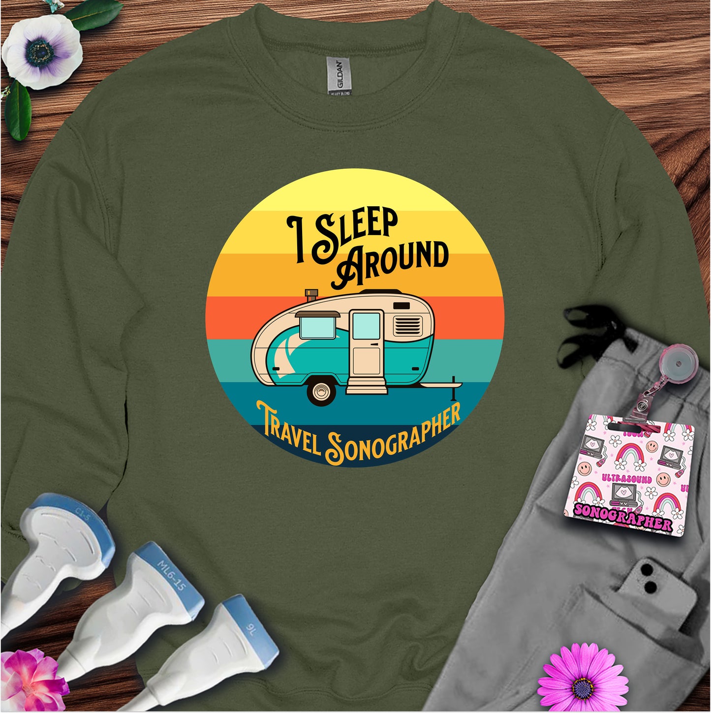 "I Sleep Around" Sweatshirt