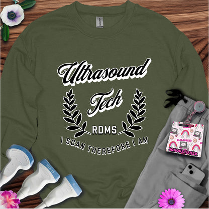 "I Scan Therefore I Am" Sweatshirt