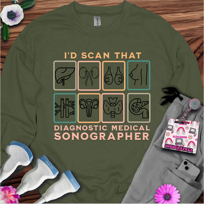 "I'd Scan That" Sweatshirt