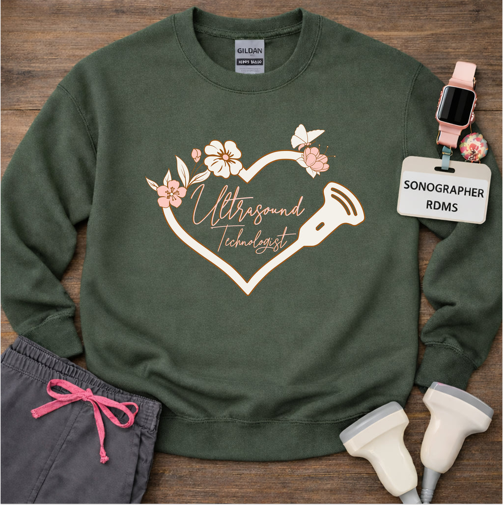 "Butterfly Ultrasound Technologist" Sweatshirt