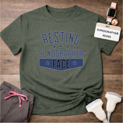 "Resting Sonographer Face" T-Shirt