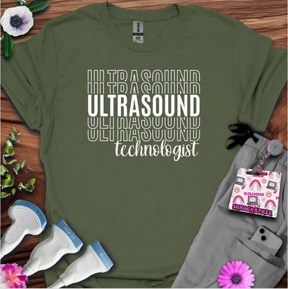 "Ultrasound Technologist" T-shirt