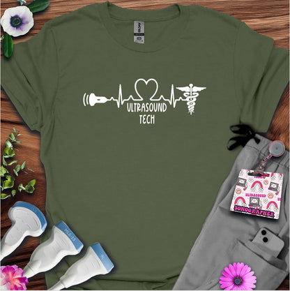 "Ultrasound HeartBeat" T-Shirt