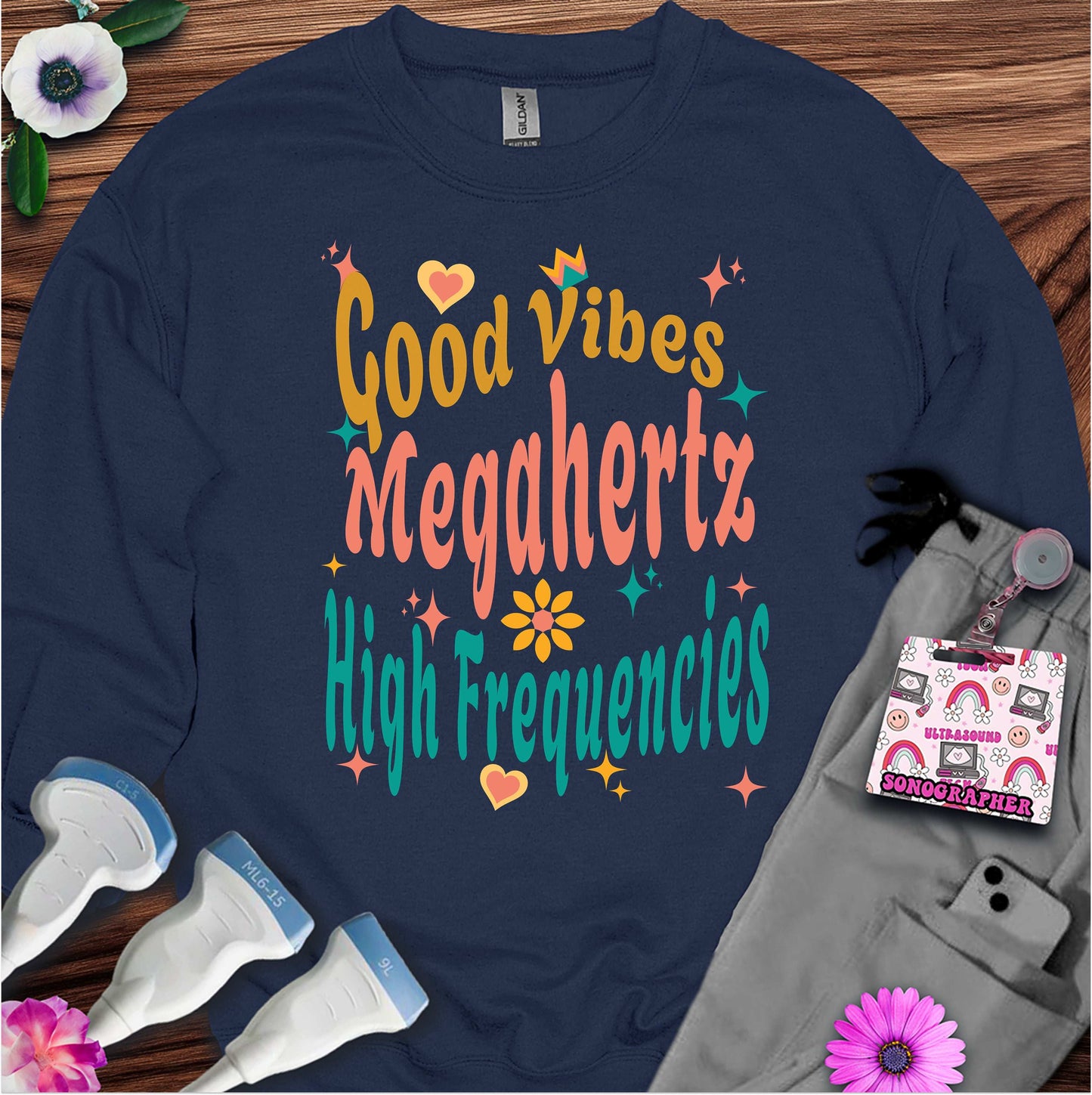 "Megahertz & High Frequencies" Sweatshirt